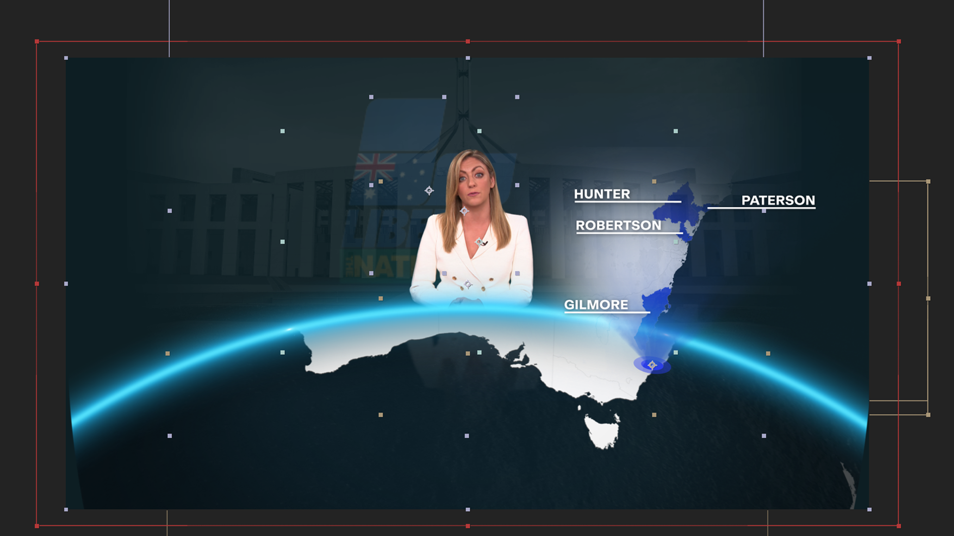 Federal Election 2025 Motion Graphics Design Project BTS1