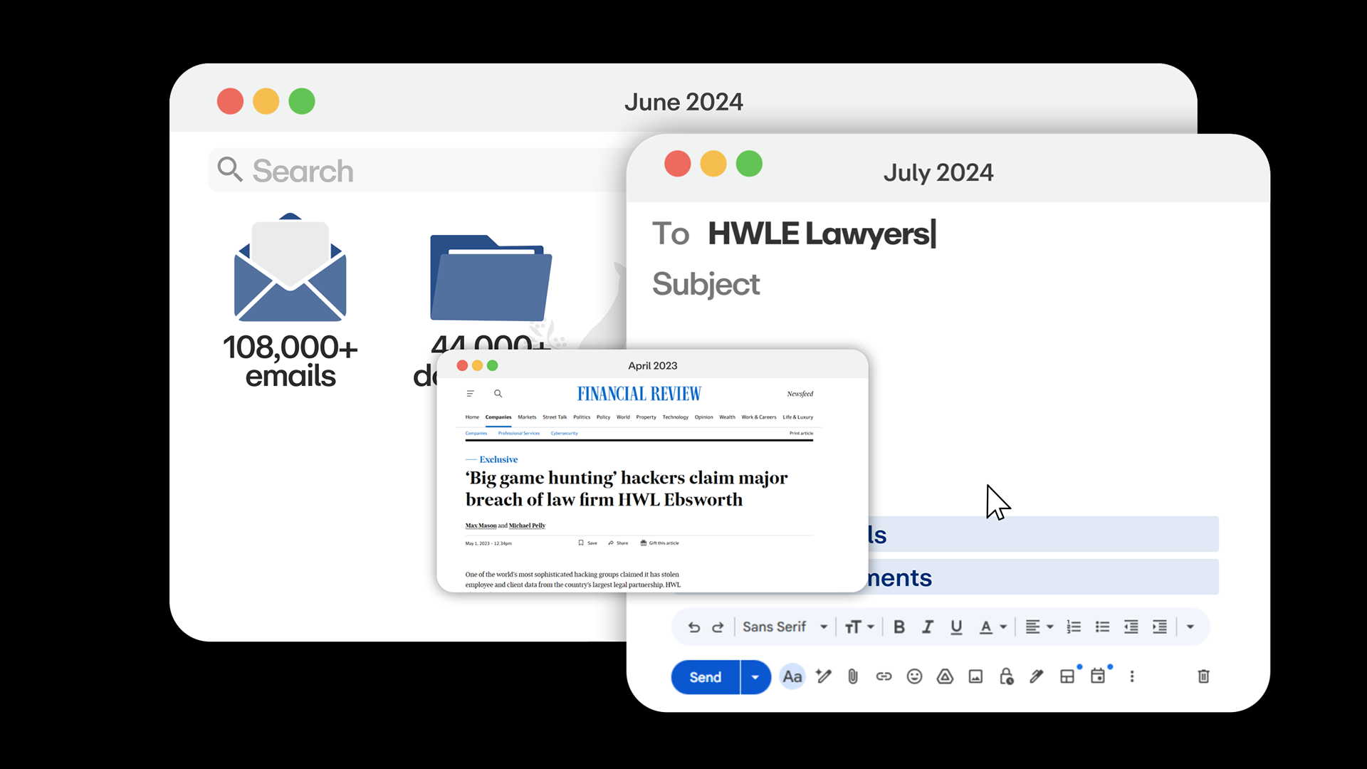 Parliamentary Leak Motion Graphics Design Project BTS2