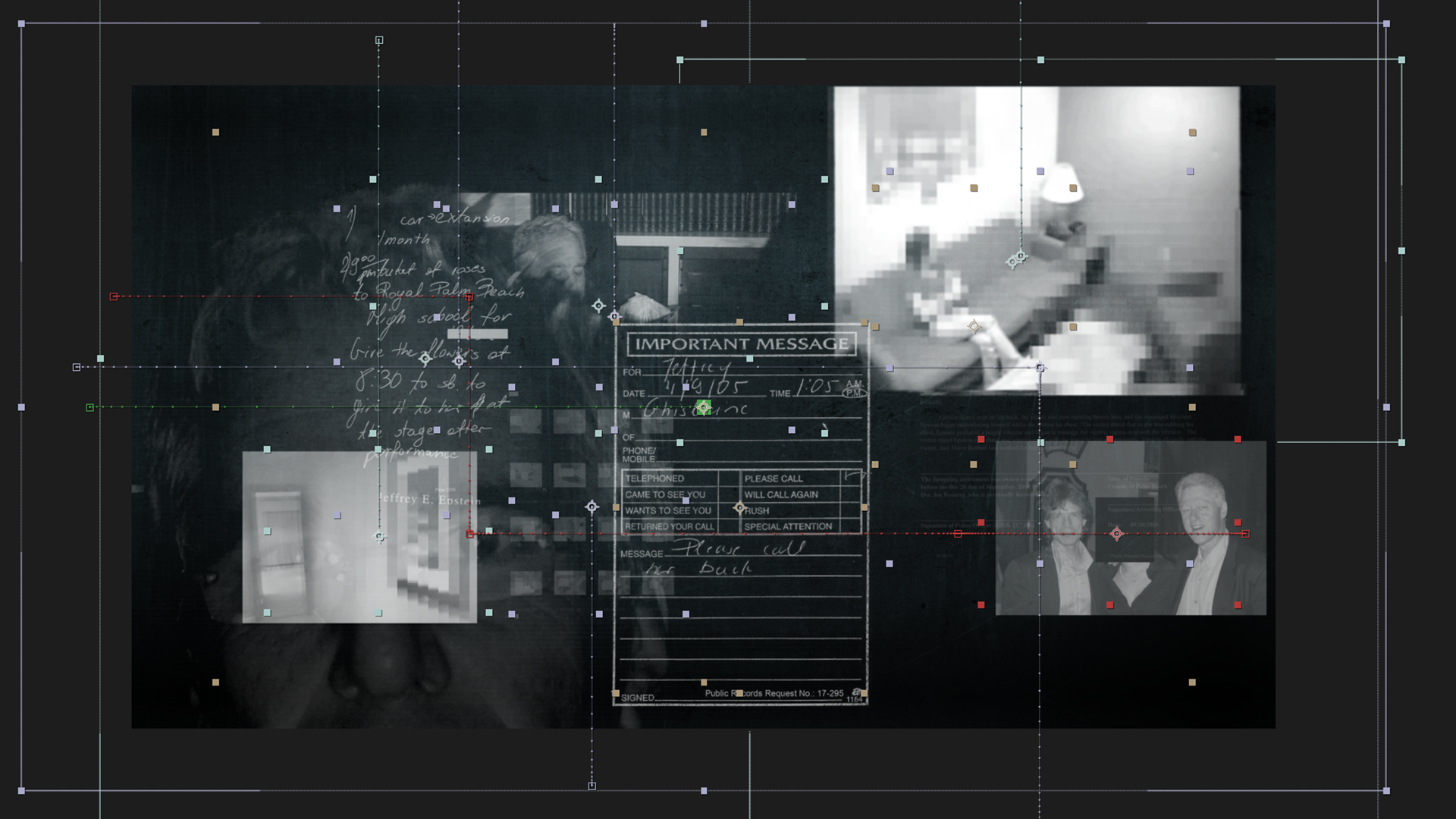 Epstein Files Motion Graphics Design Project BTS3