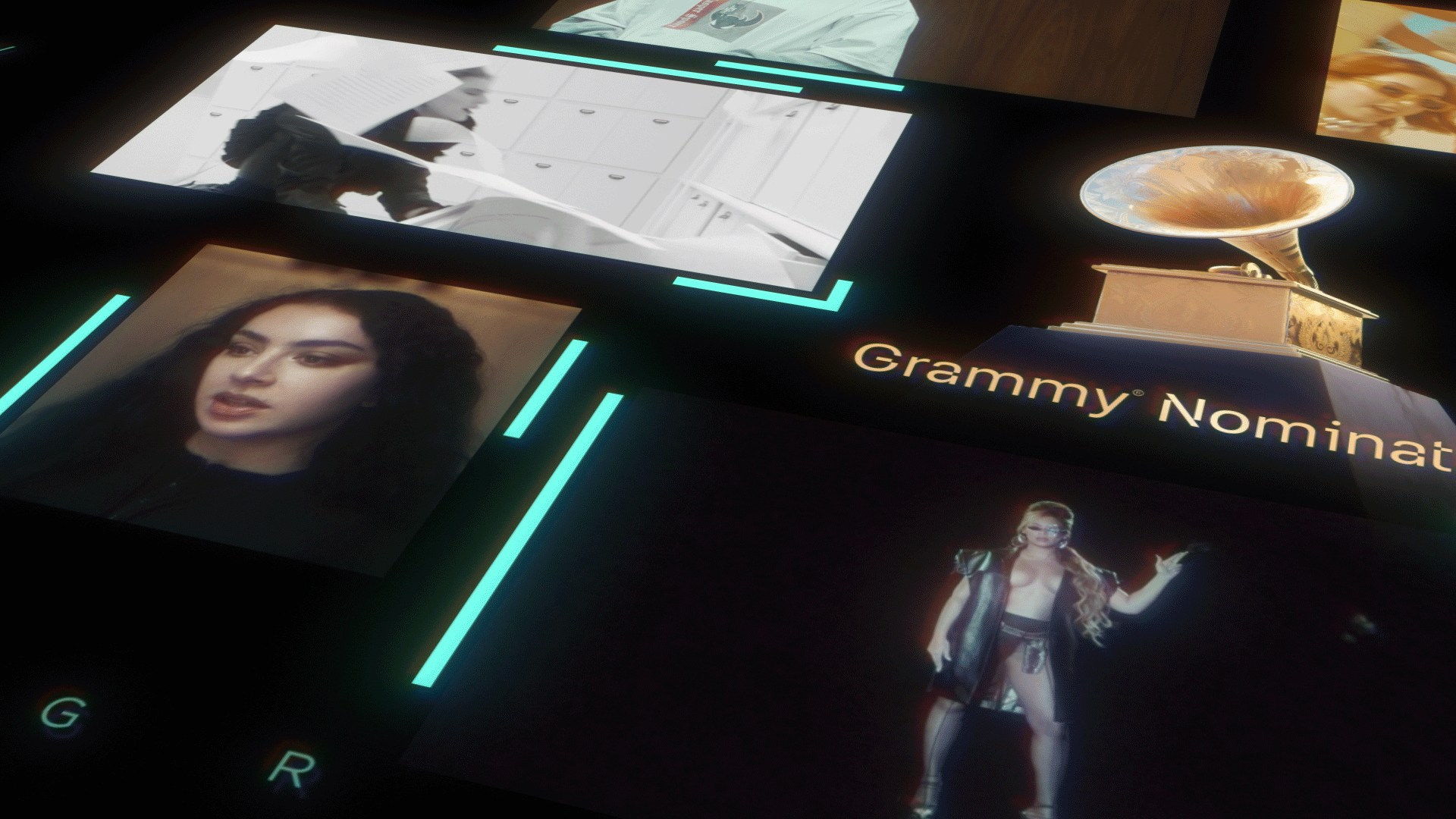 Grammy Nominations 2024 Motion Graphics Design Project BTS4