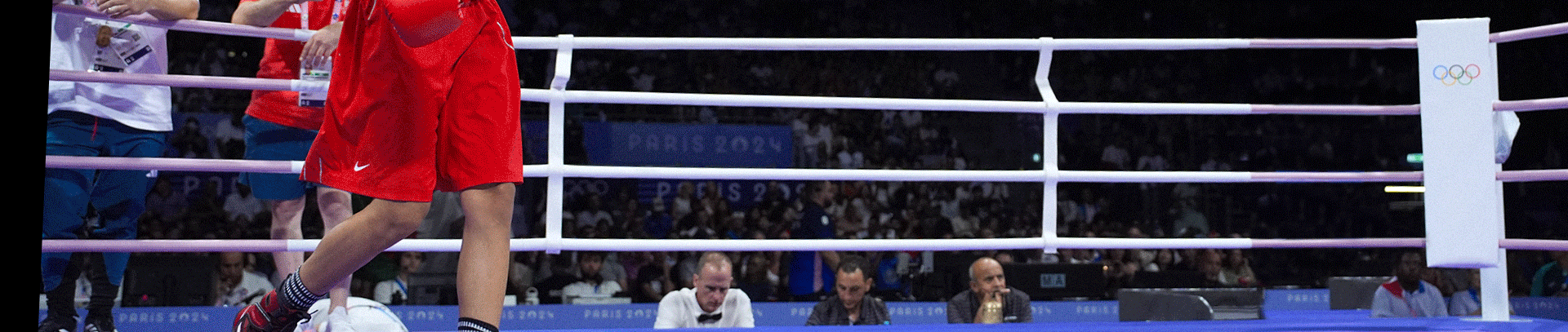 Experiential Motion Graphics Design Project - 2024 Paris Olympics Imane Khelif Boxing Win