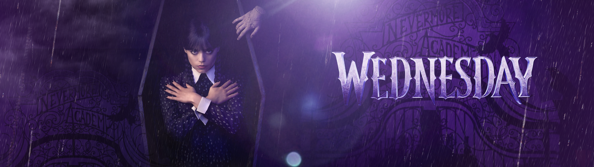 Experiential Motion Graphics Design Project - Netflix Wednesday Addams